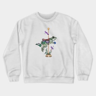 Carousel Frog Crewneck Sweatshirt